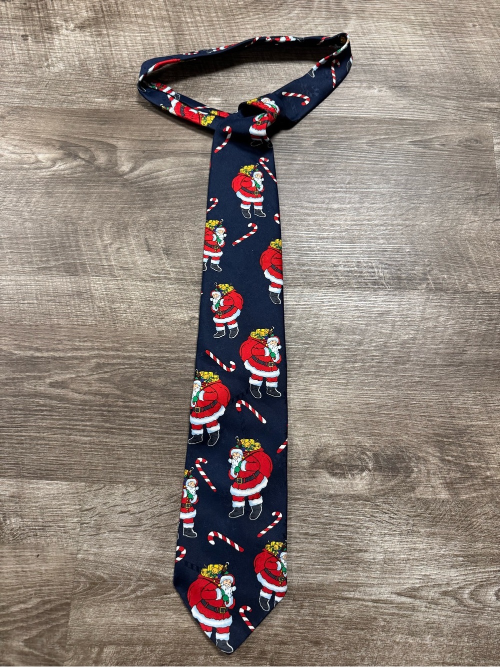 Yule Tie Greetings Santa Clause Tie